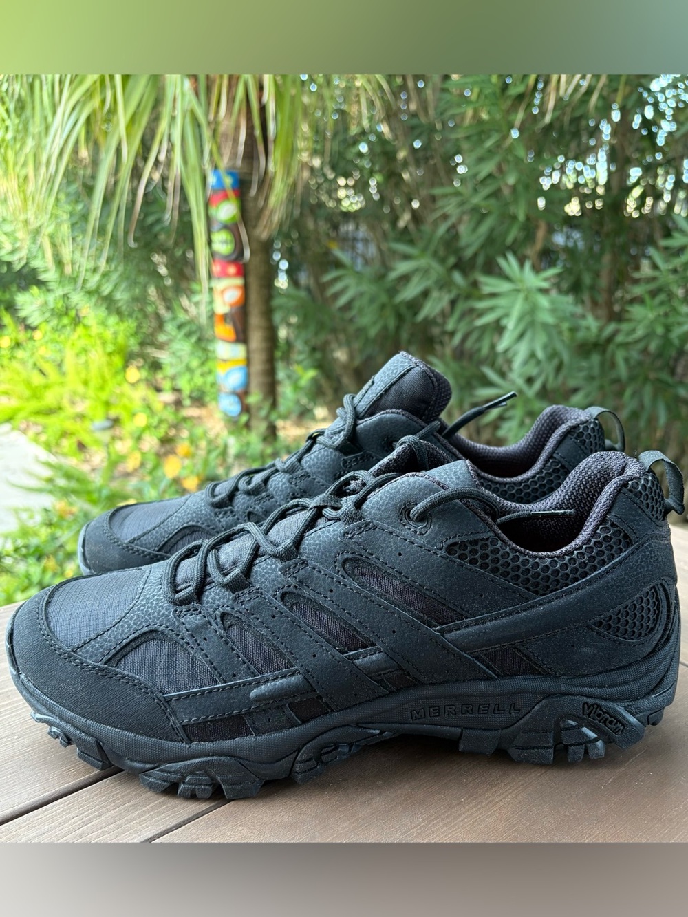 NEW in Box MERREL Moab 2 Tactical Black Men’s Shoes SZ 12